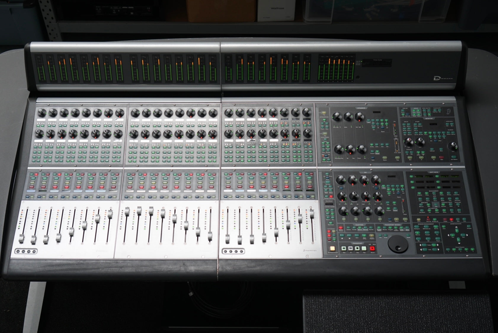Avid D-Command 24 ES Fader Control Surface for Pro-tools with X-Mon