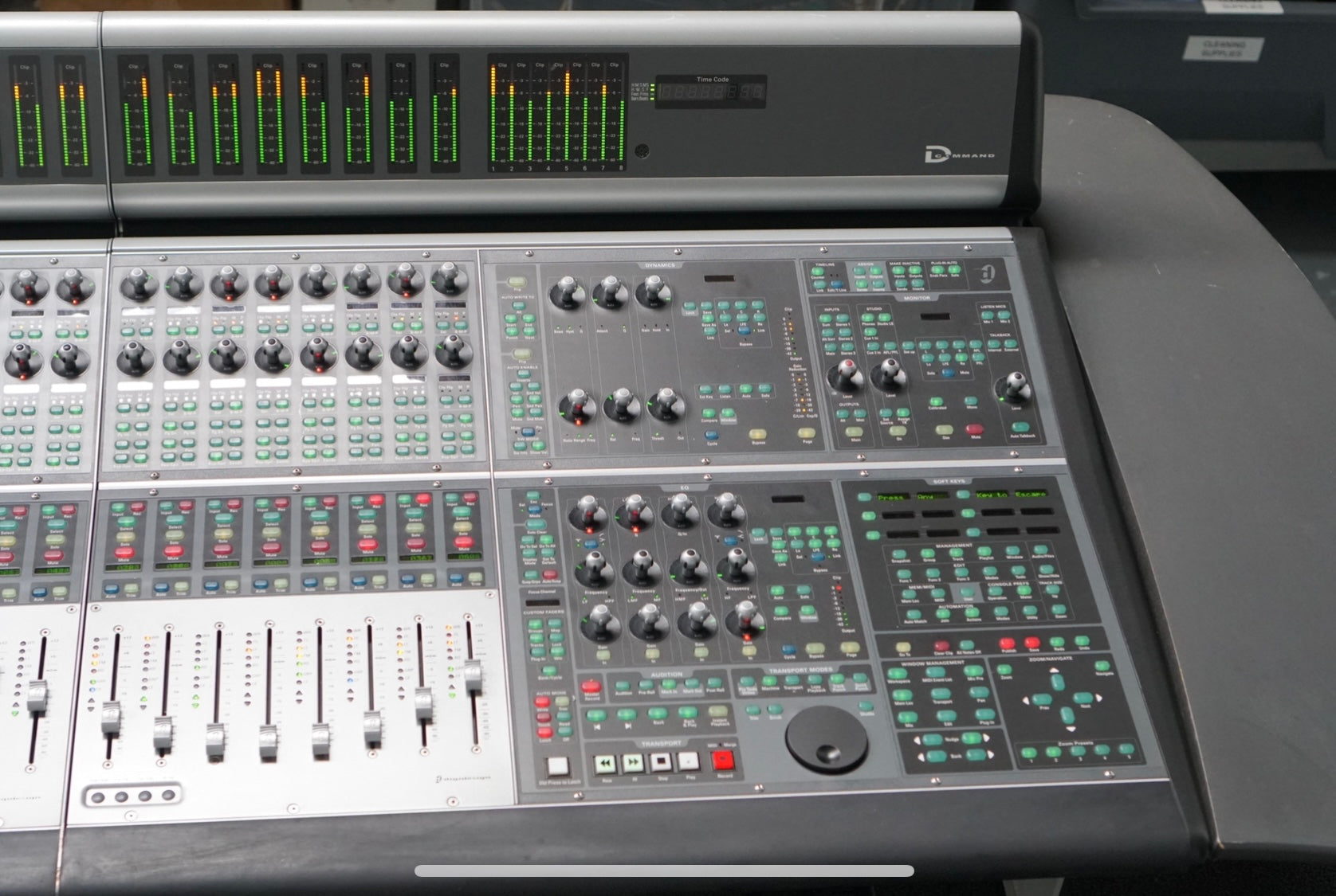Avid D-Command 24 ES Fader Control Surface for Pro-tools with X-Mon