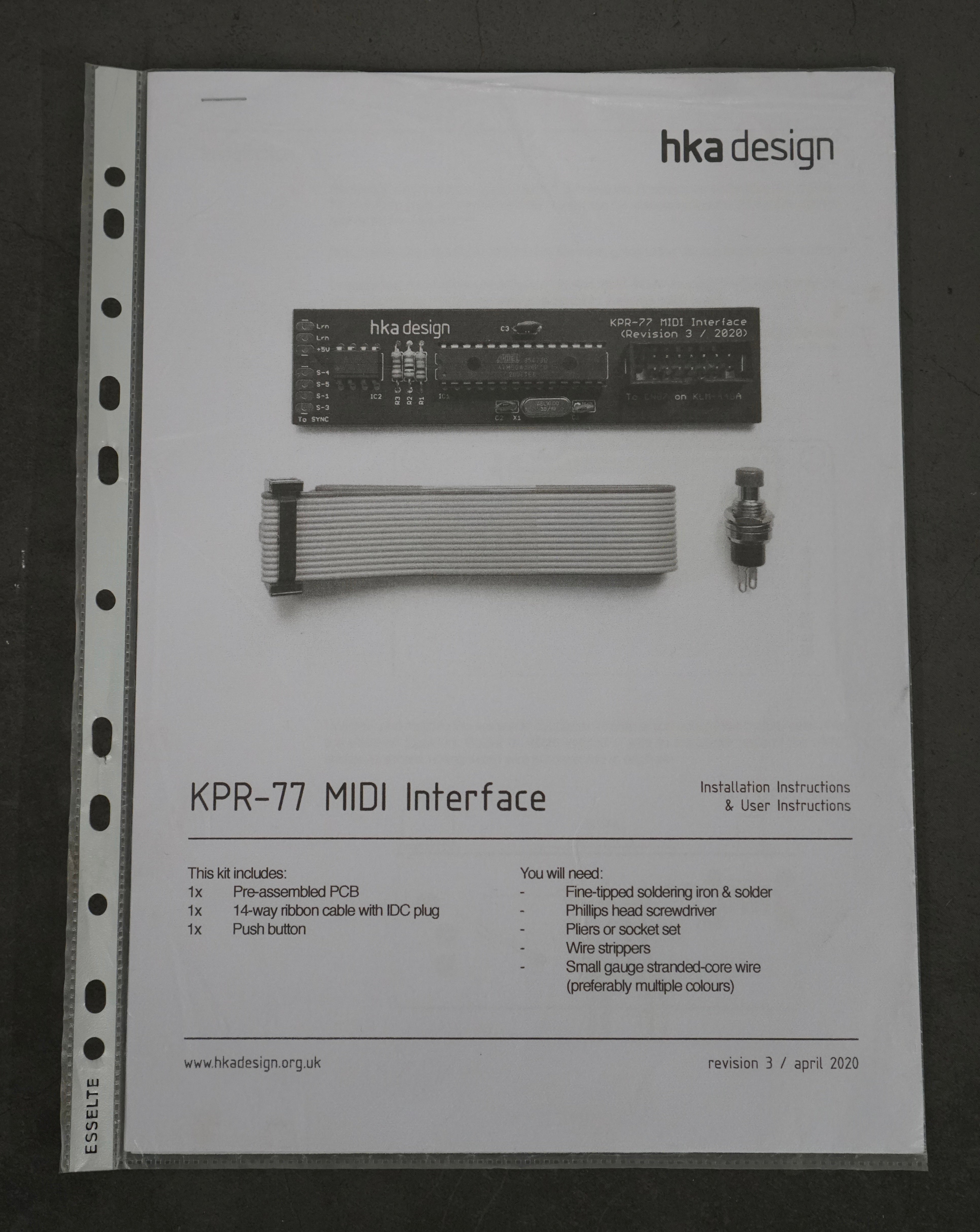 Korg KPR-77 Programmable Rhythm w/ MIDI Interface