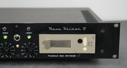 Siemens / Telefunken V78 Tube Preamp Racked Pair
