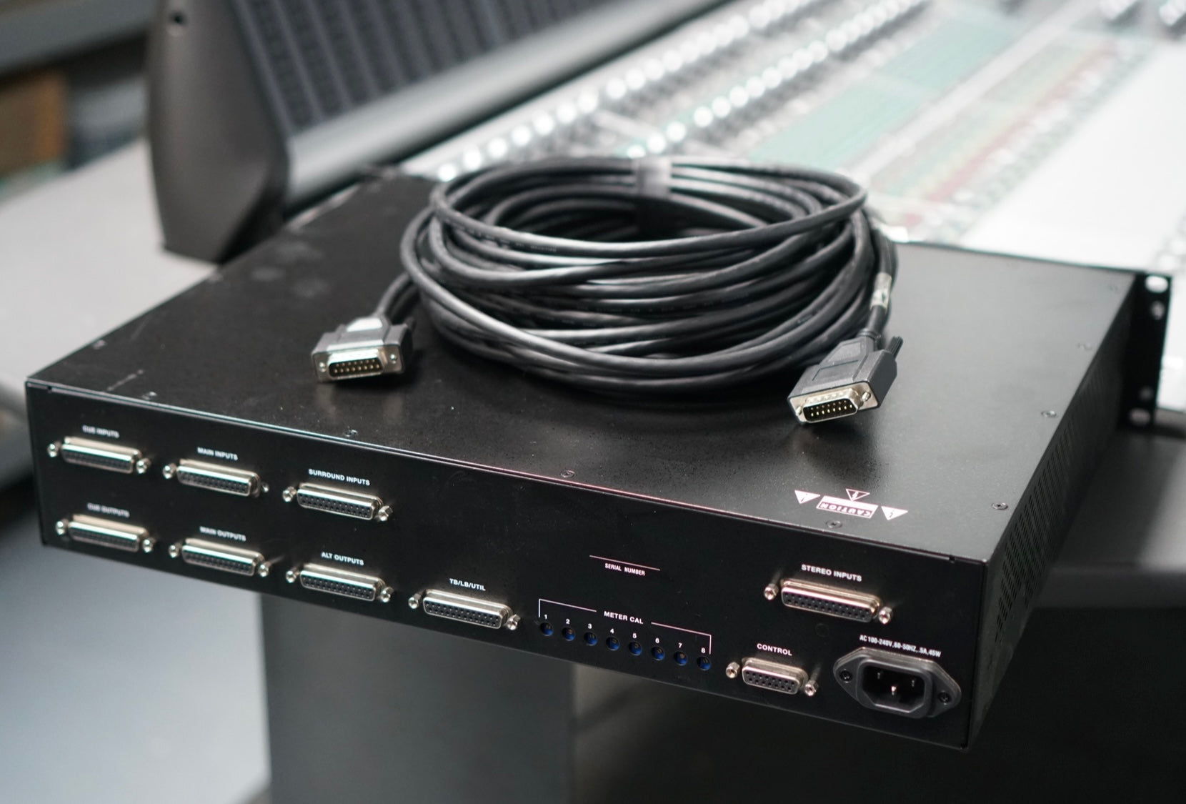 Avid D-Command 24 ES Fader Control Surface for Pro-tools with X-Mon