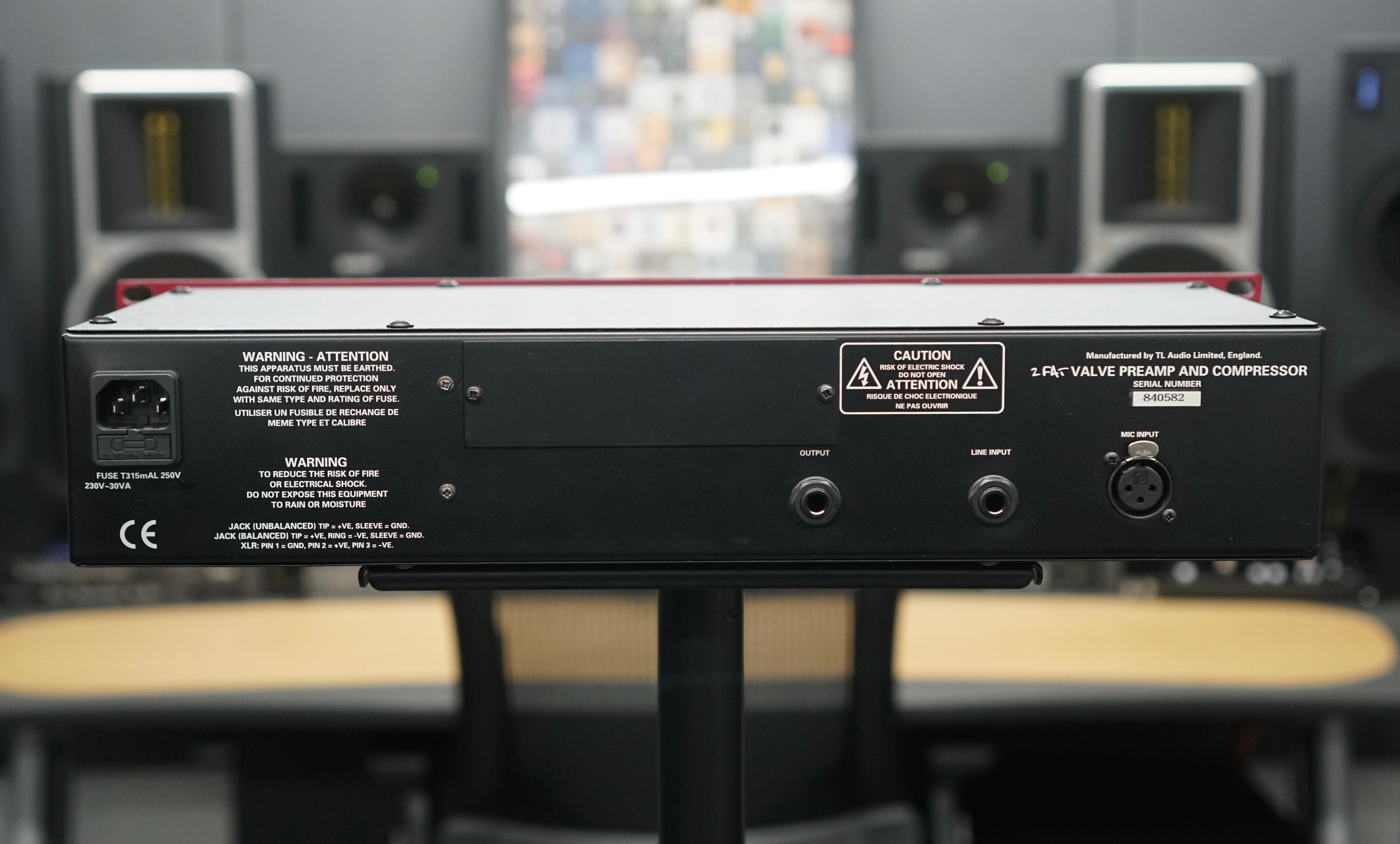 TL Audio 2Fat Valve Preamp + Compressor