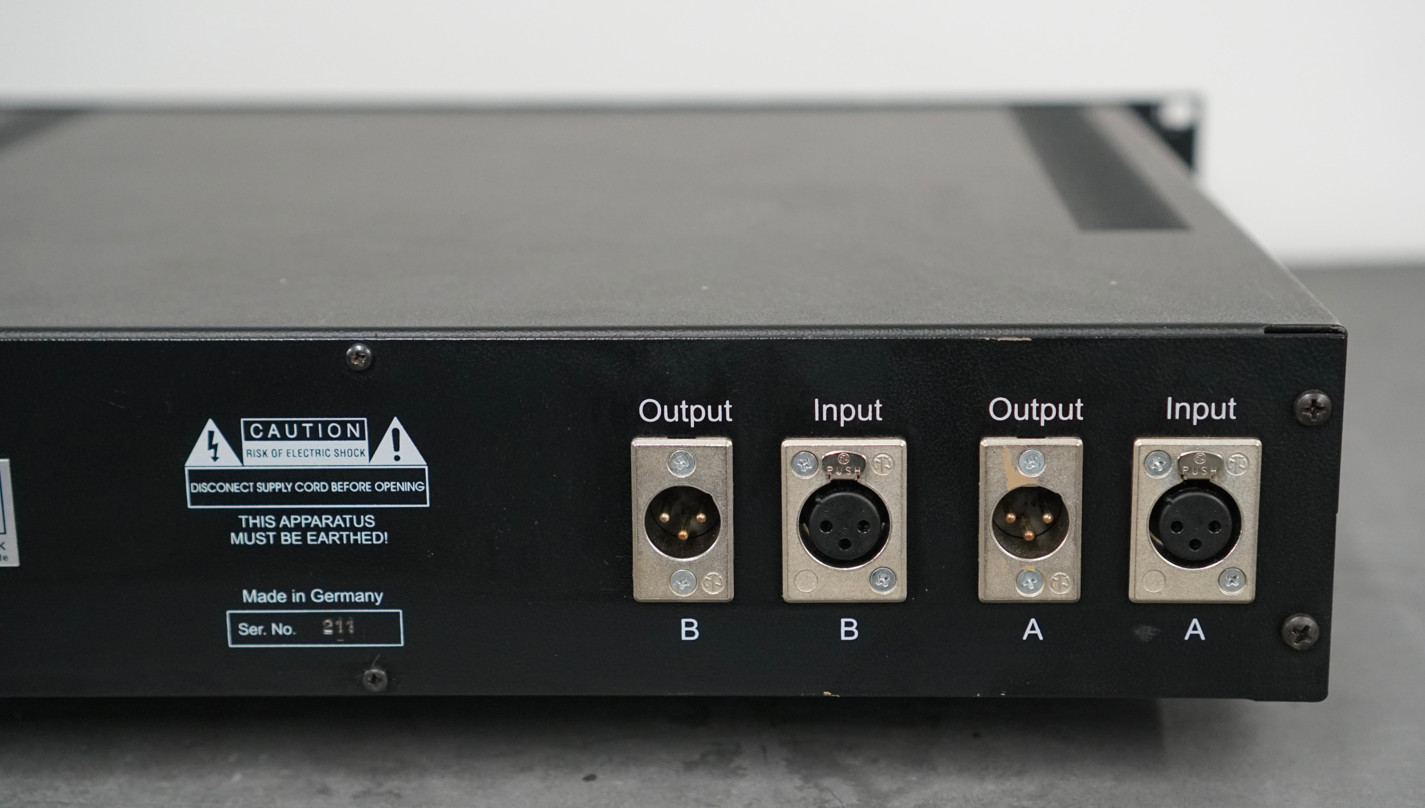 Siemens / Telefunken V78 Tube Preamp Racked Pair